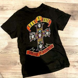 Guns N Roses Graphic ‘Appetite For Destruction Vintage T Shirt Size S